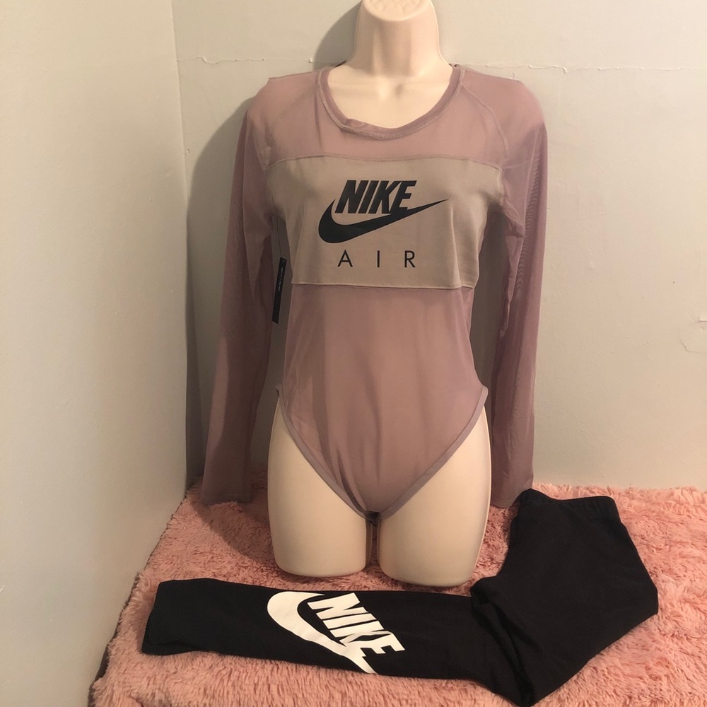Nike Air Long Sleeve Mesh Bodysuit